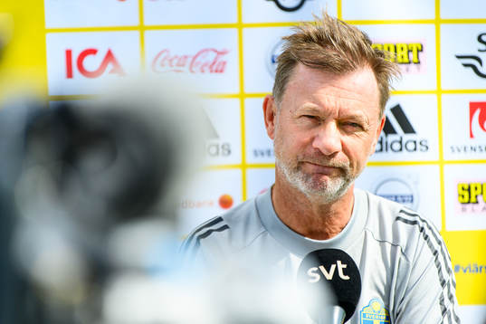 Peter Gerhardsson, head coach of the Swedish women's