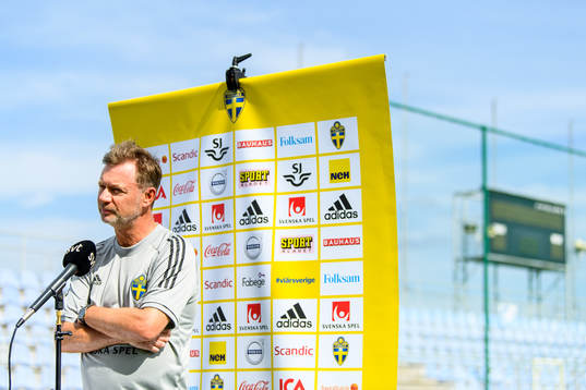 Peter Gerhardsson, head coach of the Swedish women's