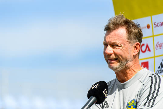 Peter Gerhardsson, head coach of the Swedish women's