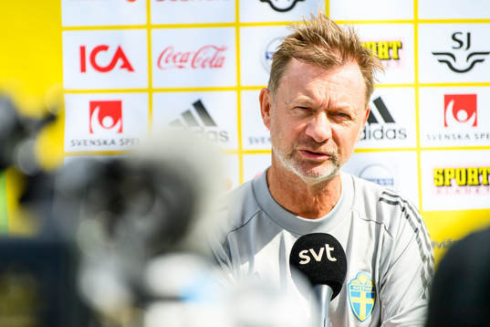 Peter Gerhardsson, head coach of the Swedish women's