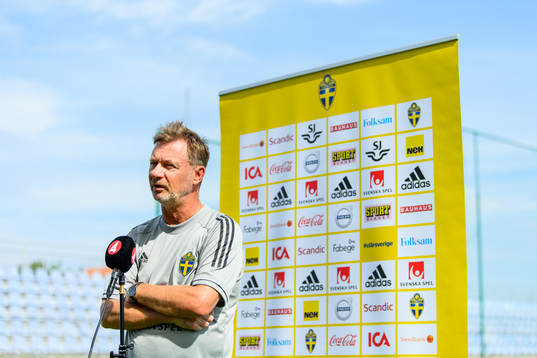 Peter Gerhardsson, head coach of the Swedish women's
