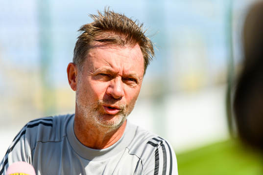 Peter Gerhardsson, head coach of the Swedish women's