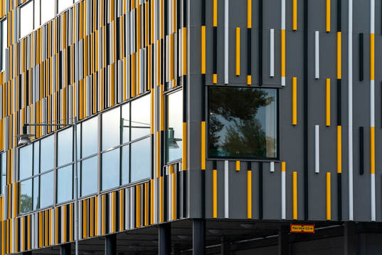 Exteriörbild på Skellefteå Kraft Arena