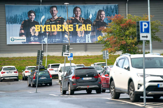 Exteriörbild på Skellefteå Kraft Arena