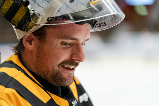Skellefteås målvakt Gustaf Lindvall