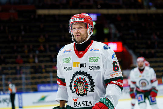 Frölundas Jacob Nilsson jublar