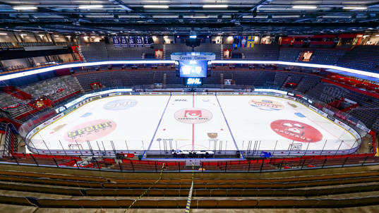 SAAB Arena före ishockeymatchen i SHL mellan Linköping