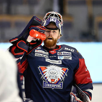 Linköpings målvakt Marcus Högberg