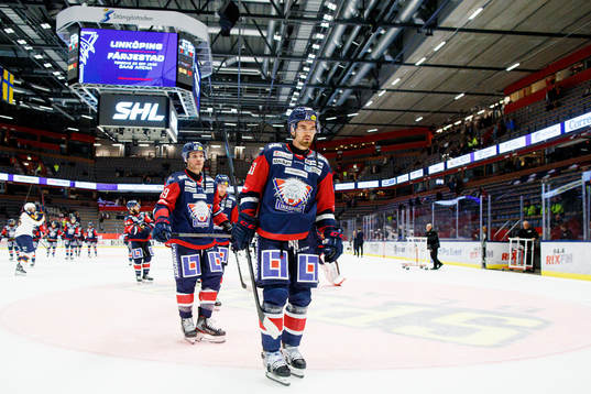 Linköpings Eddie Larsson deppar