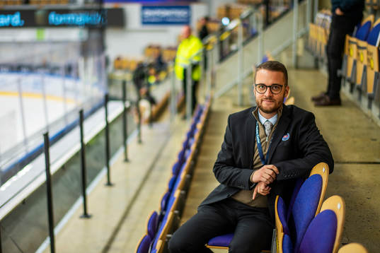 Oskarshamns klubbchef Martin Åkerberg