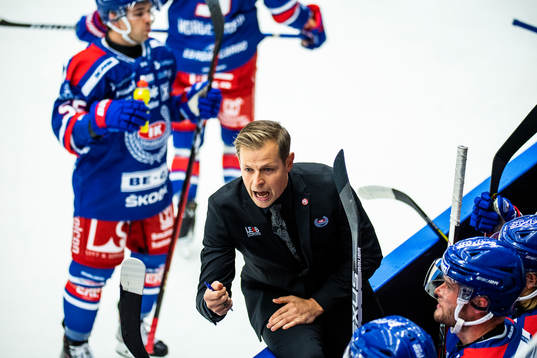 Oskarshamns tränare Martin Filander