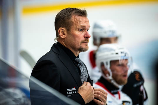 Malmö Redhawks tränare Joakim Fagervall