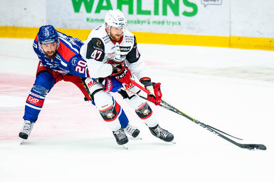 Oskarshamns Hynek Zohorna och Malmö Redhawks Joakim Ryan