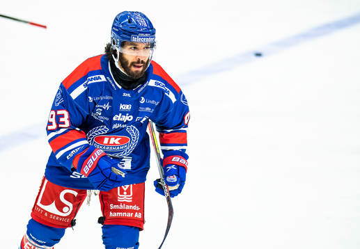 Oskarshamns Cameron Brace jublar