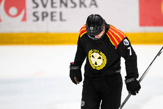 Brynäs Marcus Björk deppar