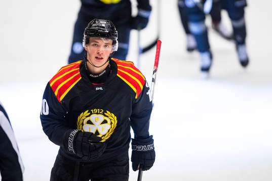 Brynäs Noel Gunler jublar