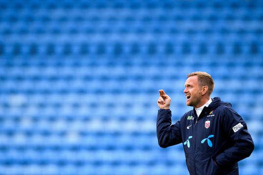 Martin Sjögren, head coach of Norway
