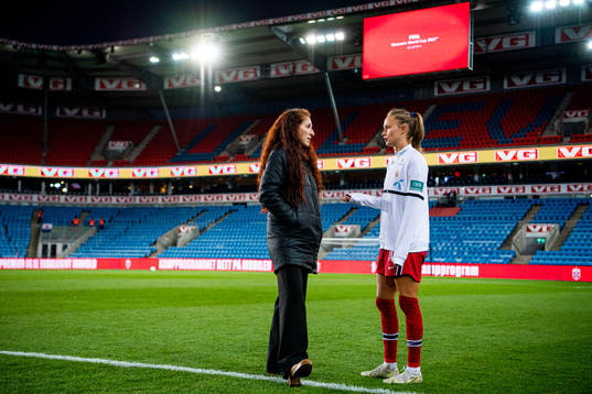 Lise Klaveness, director of elite football at the Norwegian
