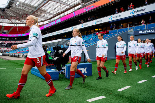 Maria Thorisdottir, Julie Blakstad, Tuva Hansen and Vilde
