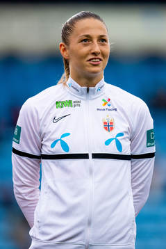 Goalkeeper Cecilie Fiskerstrand of Norway