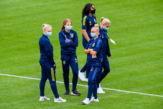 Rebecka Blomqvist, Anna Anvegård and Hanna Bennison of