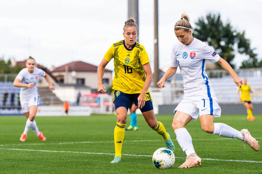 Filippa Angeldahl of Sweden and Patricia Fischerova of