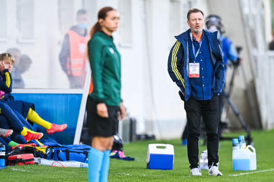 Peter Gerhardsson, head coach of Sweden