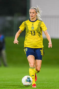 Amanda Ilestedt of Sweden