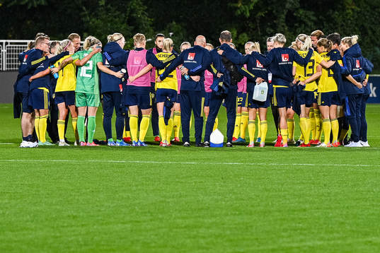 The Swedish team gatehr