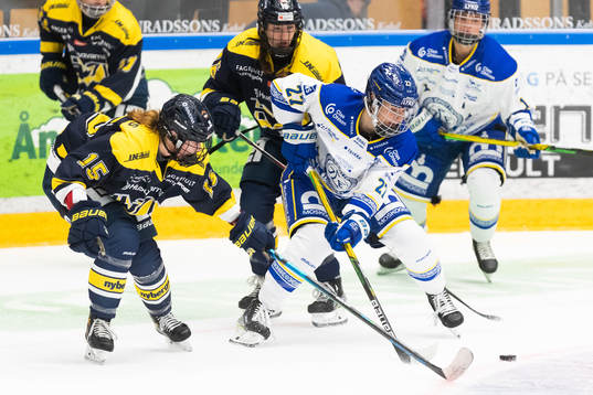 s Linnea Andersson och Leksands Katerina Bukolska