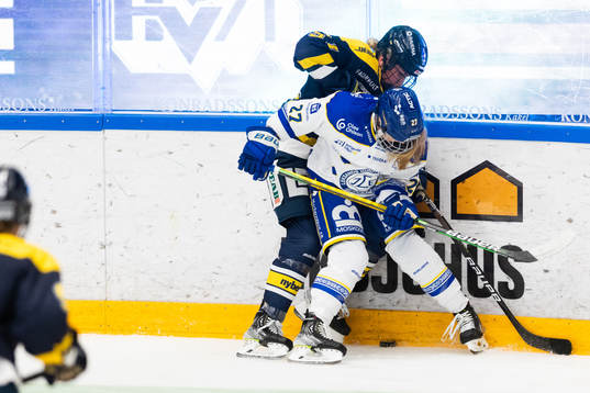 s Elin Svensson och Leksands Katerina Bukolska