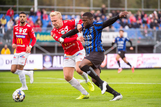 Degerfors Oliver Ekroth och Sirius Christian Kouakou
