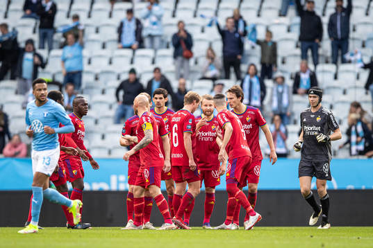 Djurgårdens spelare deppar