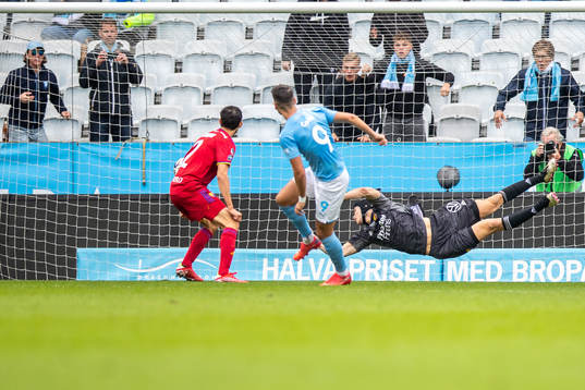 Djurgårdens målvakt Jacob Widell Zetterström