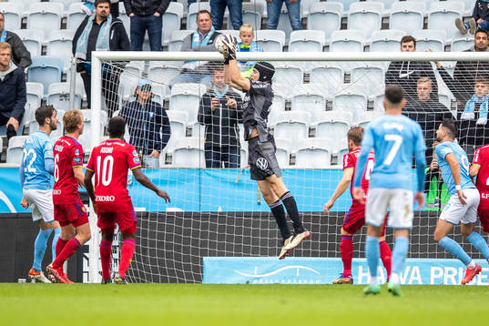 Djurgårdens målvakt Jacob Widell Zetterström