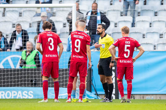Malmö FFs domare Mohammed Al-Hakim