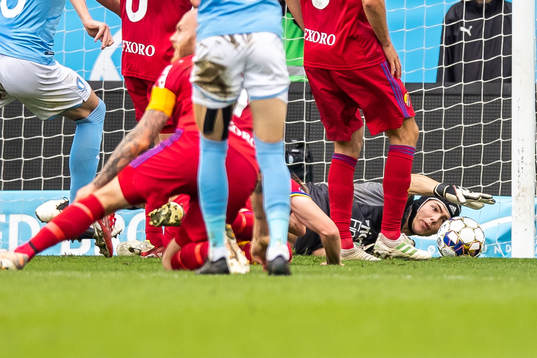 Djurgårdens målvakt Jacob Widell Zetterström