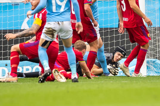 Djurgårdens målvakt Jacob Widell Zetterström