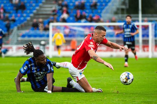 Sirius Joseph Colley och Degerfors Nikola Djurdjic