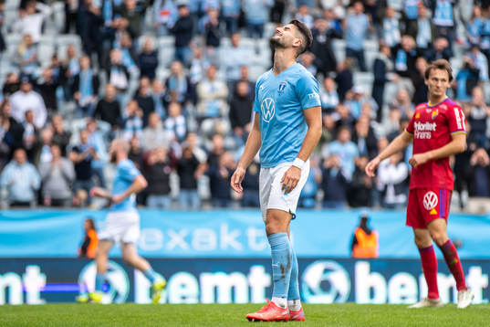 Malmö FFs Antonio Colak deppar