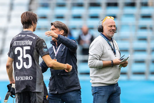 Djurgårdens målvakt Jacob Widell Zetterström och