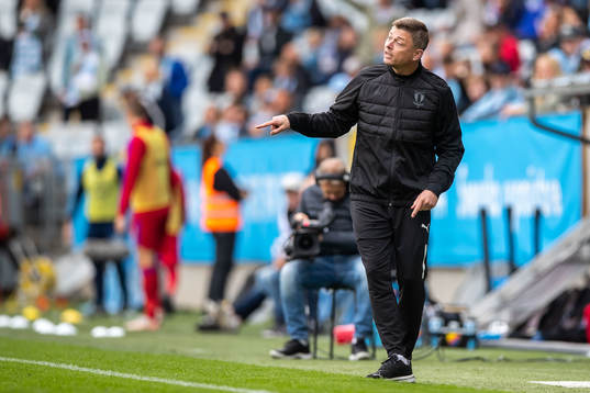 Malmö FFs huvudtränare Jon Dahl Tomasson