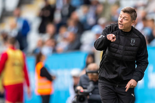 Malmö FFs huvudtränare Jon Dahl Tomasson
