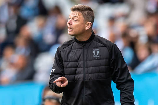 Malmö FFs huvudtränare Jon Dahl Tomasson