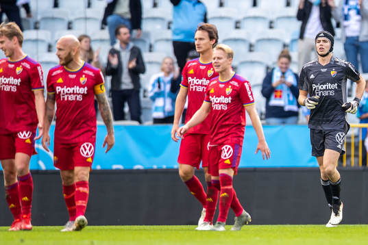 Djurgårdens målvakt Jacob Widell Zetterström
