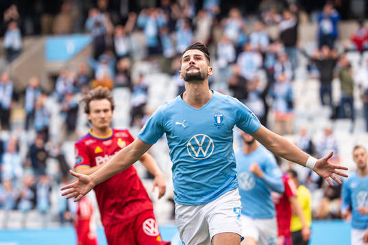 Bläddra bland fler bilder av Fotboll, Allsvenskan, Malmö FF - Djurgården