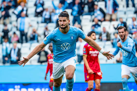 Malmö FFs Antonio Colak jublar