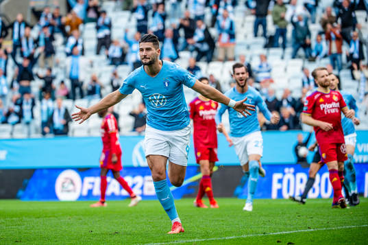 Malmö FFs Antonio Colak jublar