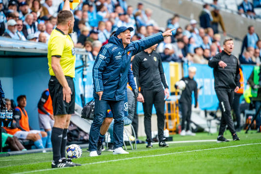 Djurgårdens tränare Kim Bergstrand