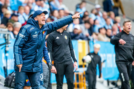 Djurgårdens tränare Kim Bergstrand